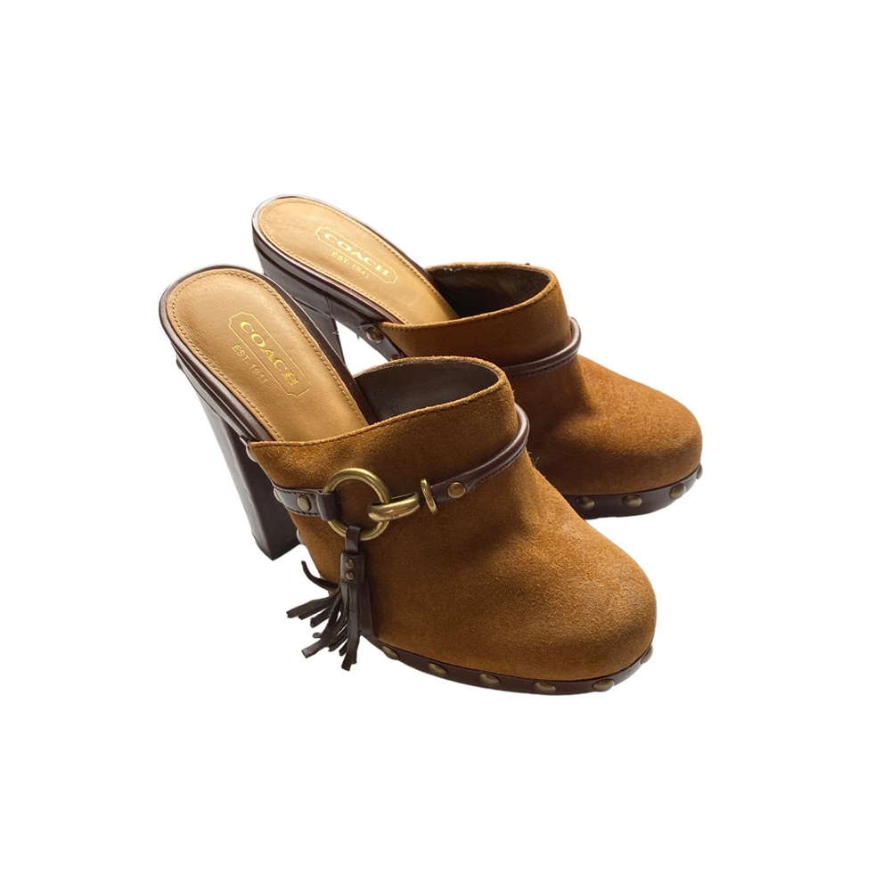 Coach Rana Clogs Size 6